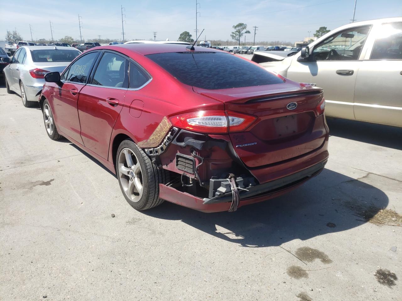 Photo 3 from auction – 2016 FORD FUSION S with VIN 3FA6P0G7XGR376066