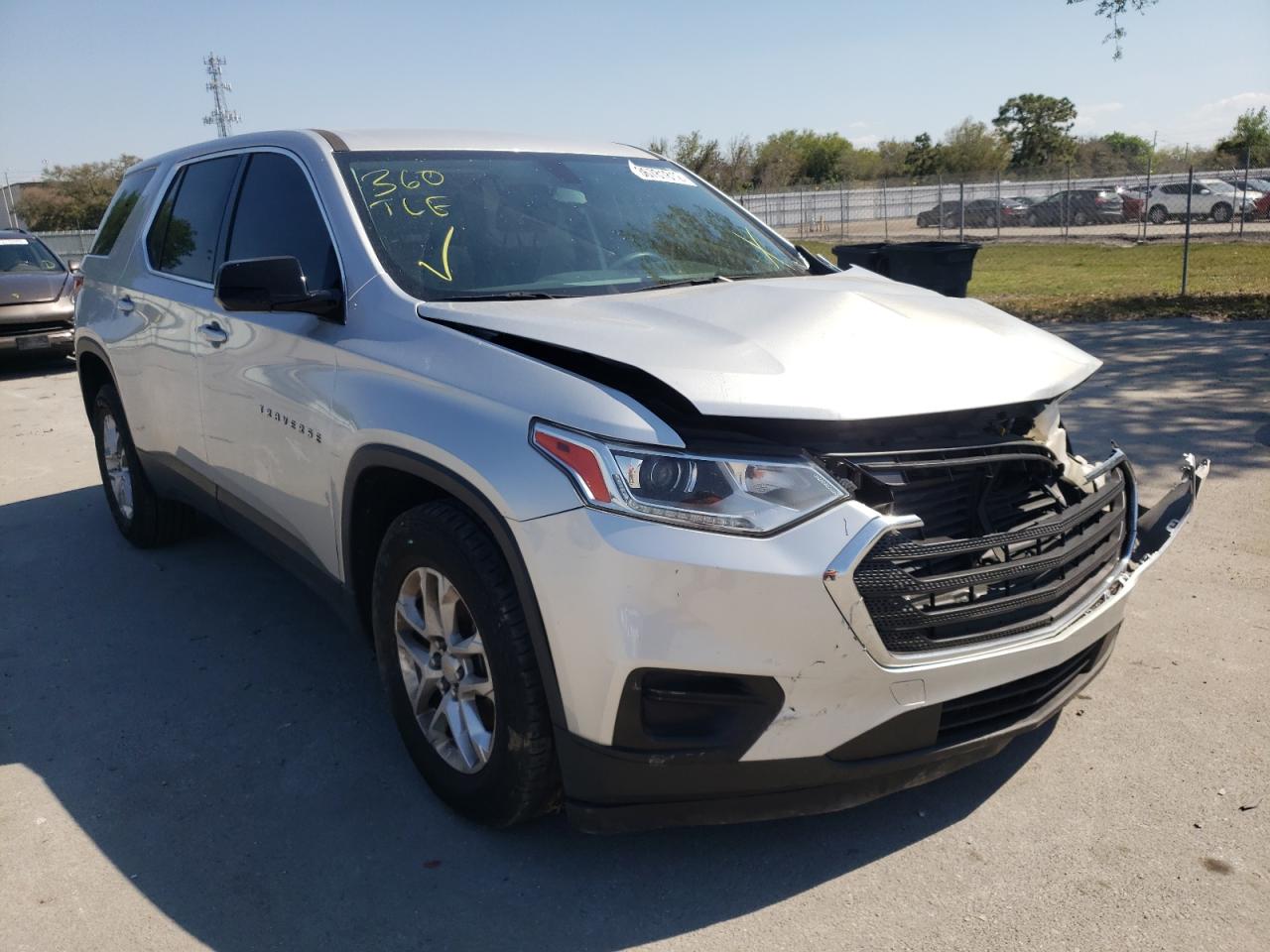 CHEVROLET TRAVERSE L 2018 with VIN 1GNERFKW0JJ214098 - Photo from auction
