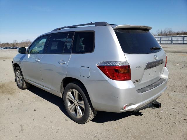 Photo 3 from auction – 2008 TOYOTA HIGHLANDER with VIN JTEES43A382089604