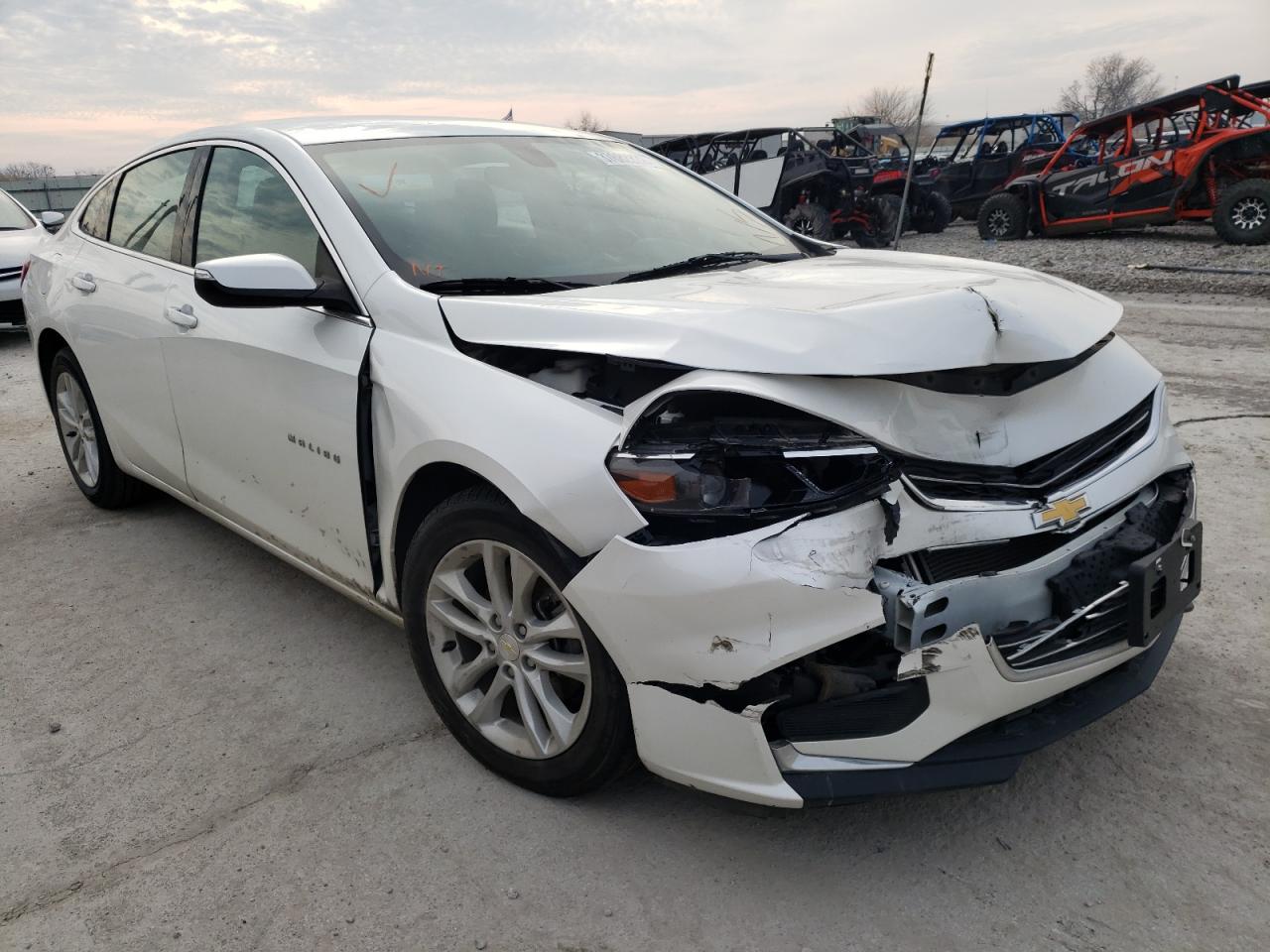 CHEVROLET MALIBU LT 2018 with VIN 1G1ZD5ST9JF194745 - Photo from auction