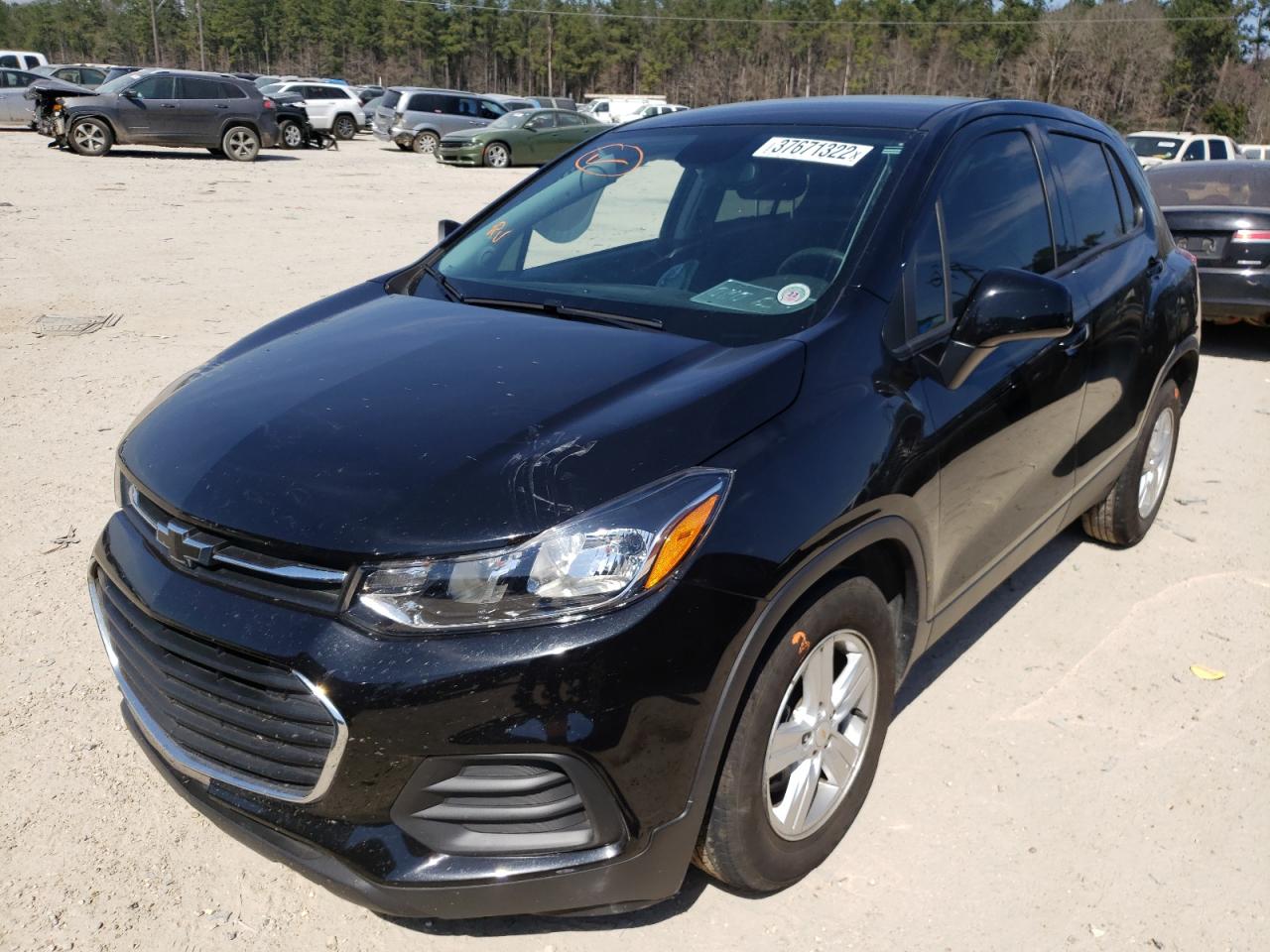 Photo 2 from auction – 2020 CHEVROLET TRAX LS with VIN KL7CJKSB9LB048364