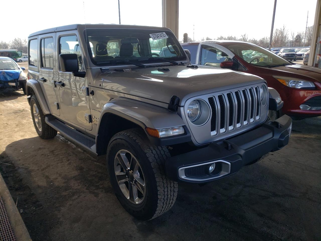 JEEP WRANGLER U 2018 with VIN 1C4HJXEG2JW132612 - Photo from auction