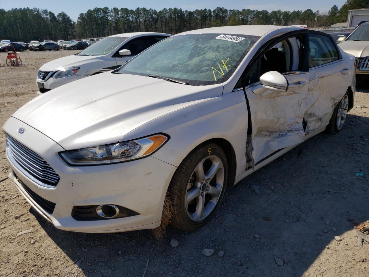 Photo 2 from auction – 2016 FORD FUSION SE with VIN 3FA6P0HD6GR376294