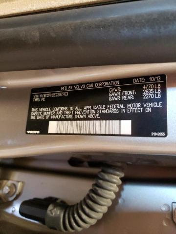 Photo 10 from auction – 2014 VOLVO S60 T5 with VIN YV1612FH2E2297763