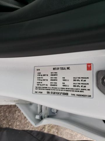 Photo 10 from auction – 2018 TESLA MODEL 3 with VIN 5YJ3E1EA7JF169490