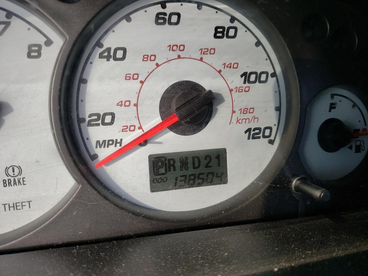 Photo 8 from auction – 2002 FORD ESCAPE XLT with VIN 1FMYU04122KD49349