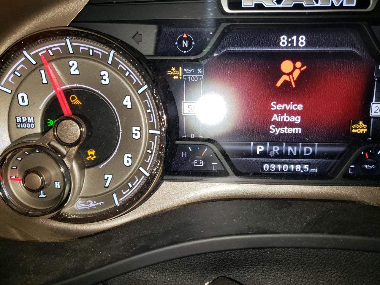 Photo 8 from auction – 2019 RAM 1500 LONGH with VIN 1C6SRFKT6KN632877