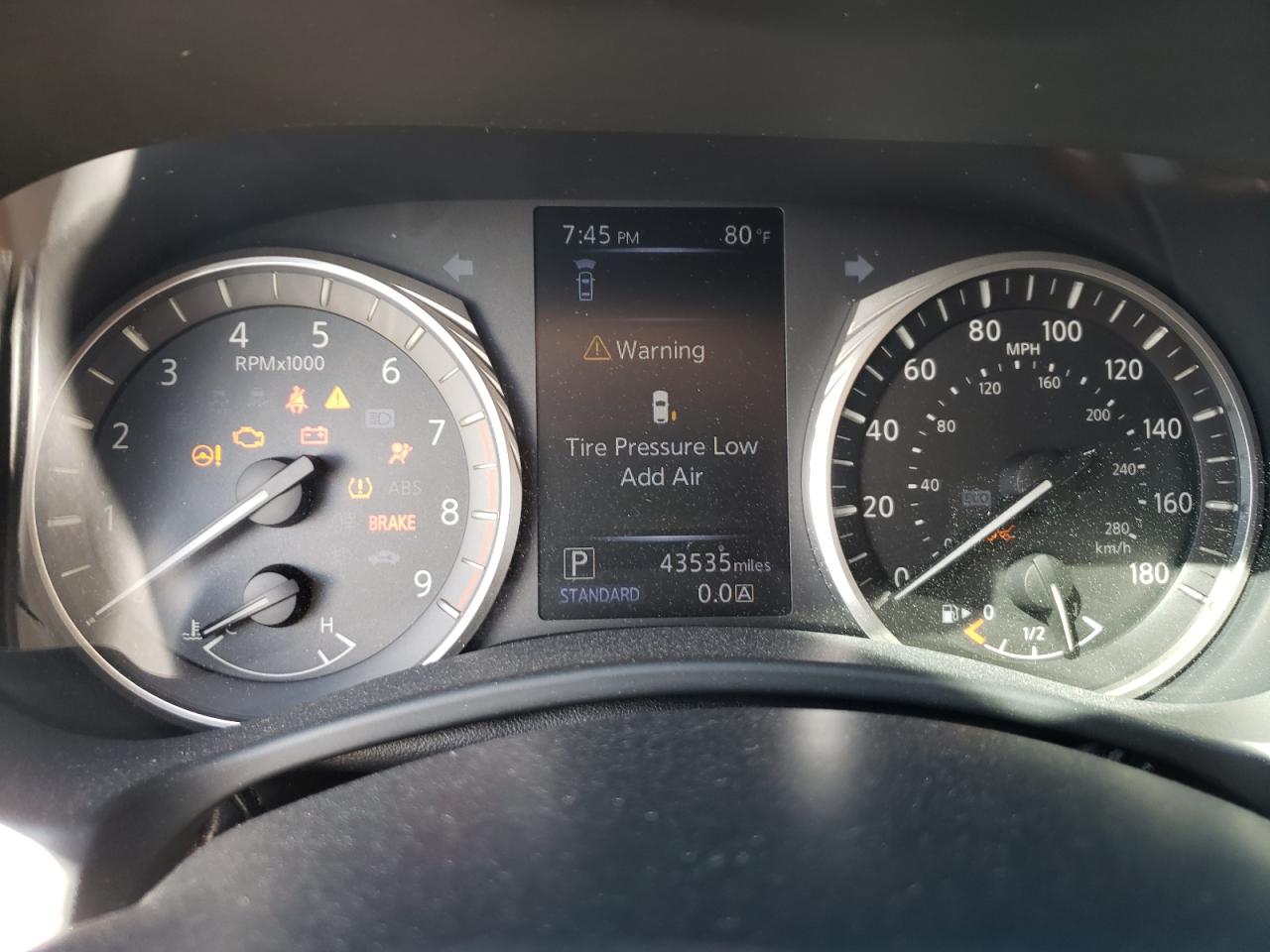 Photo 8 from auction – 2020 INFINITI Q50 PURE with VIN JN1EV7AP1LM200090