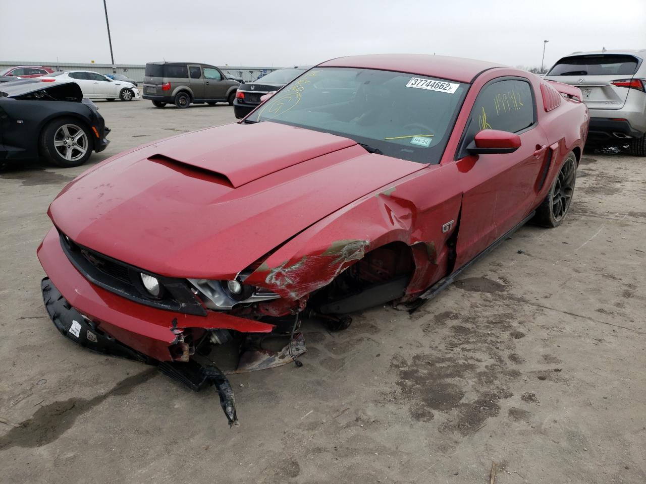 Photo 2 from auction – 2010 FORD MUSTANG GT with VIN 1ZVBP8CH8A5147334