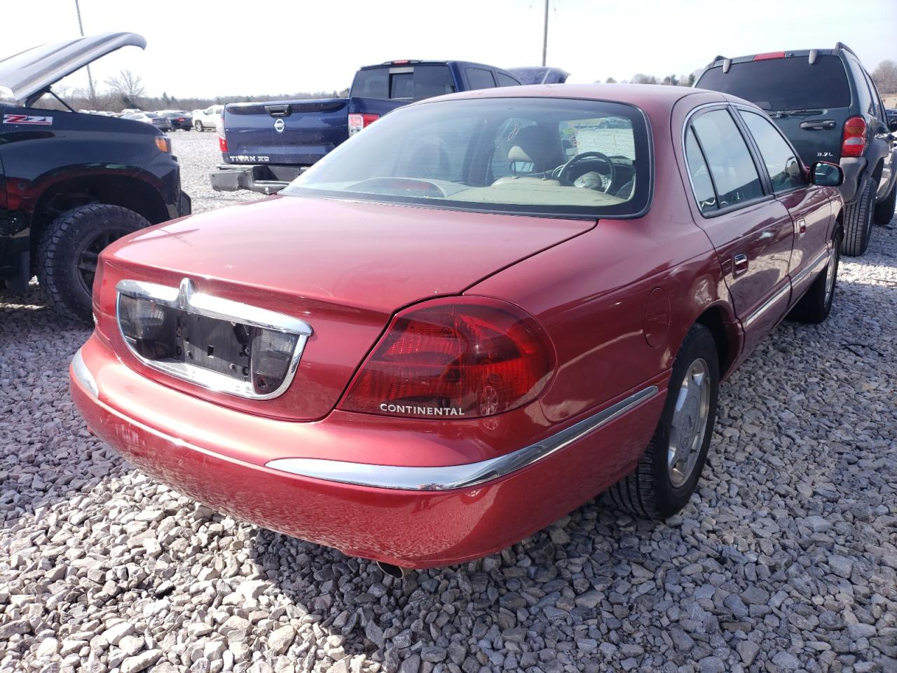 Photo 4 from auction – 1999 LINCOLN CONTINENTA with VIN 1LNHM97V2XY715995