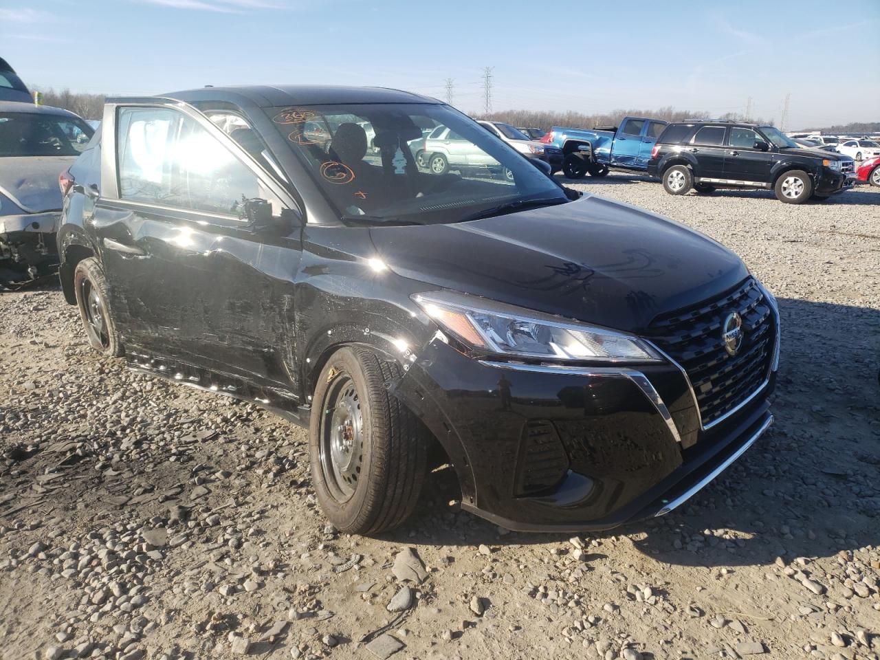 NISSAN KICKS S 2021 with VIN 3N1CP5BVXML560652 - Photo from auction