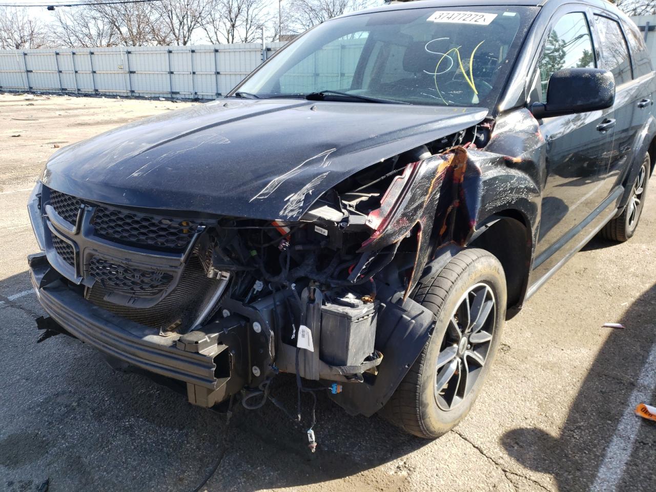 Photo 9 from auction – 2018 DODGE JOURNEY SE with VIN 3C4PDCAB7JT254183