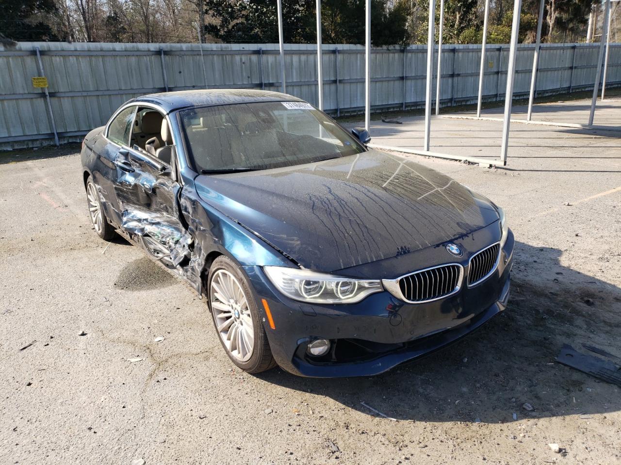 BMW 428 I 2014 with VIN WBA3V5C5XEJ969239 - Photo from auction