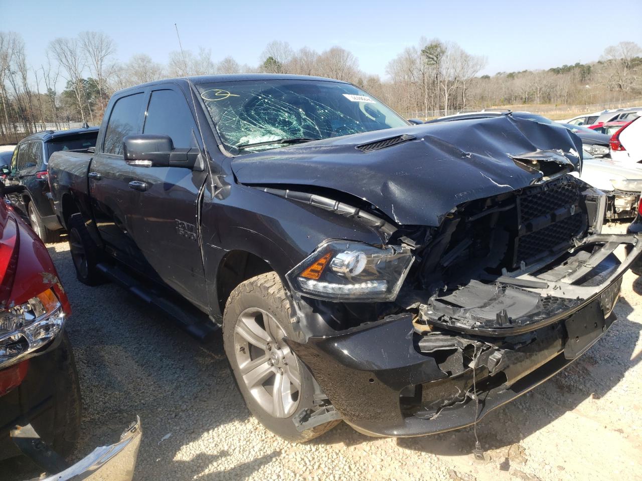 RAM 1500 SPORT 2017 with VIN 1C6RR7MT1HS785999 - Photo from auction