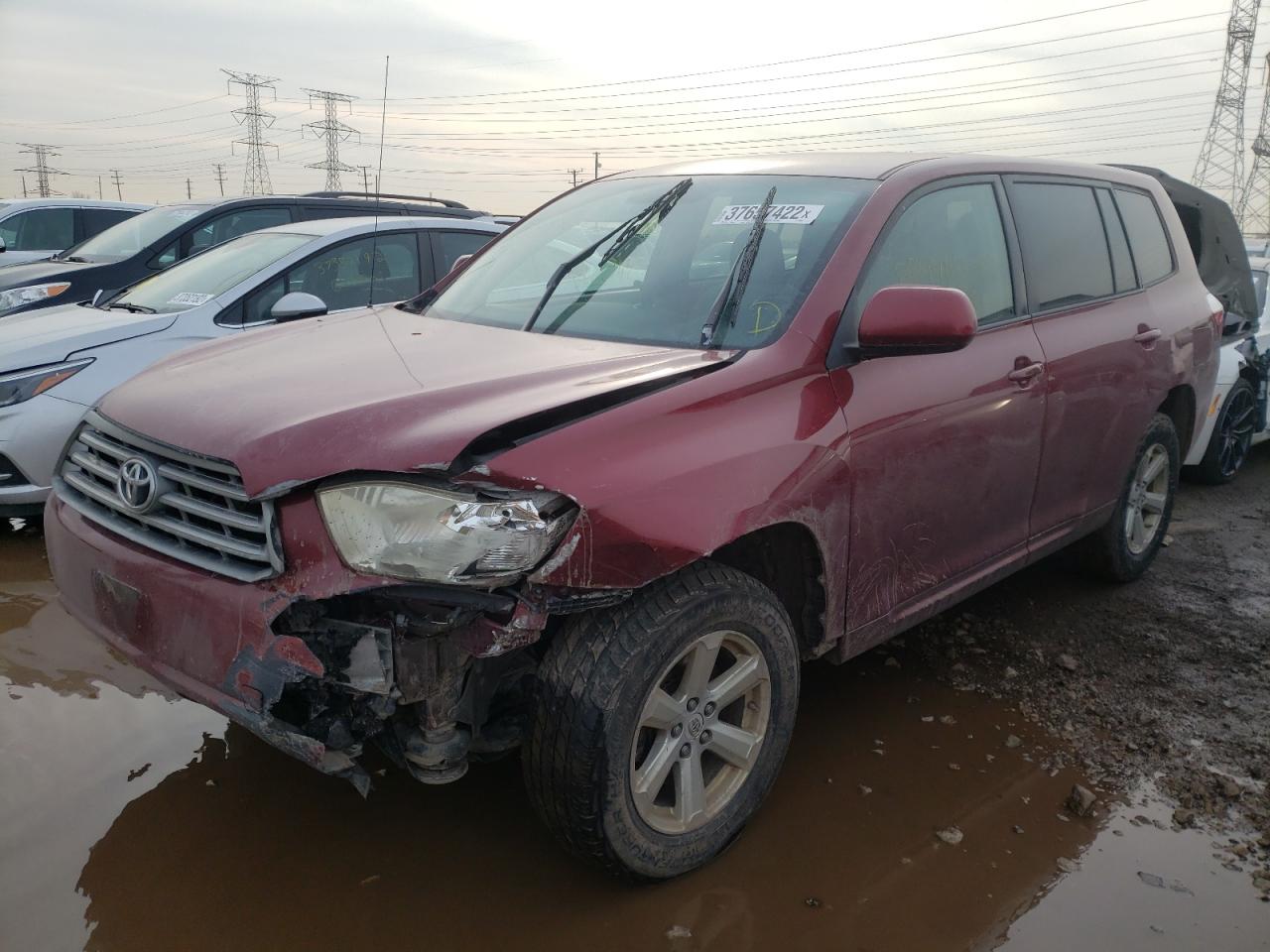 Photo 2 from auction – 2008 TOYOTA HIGHLANDER with VIN JTEES41A182063697