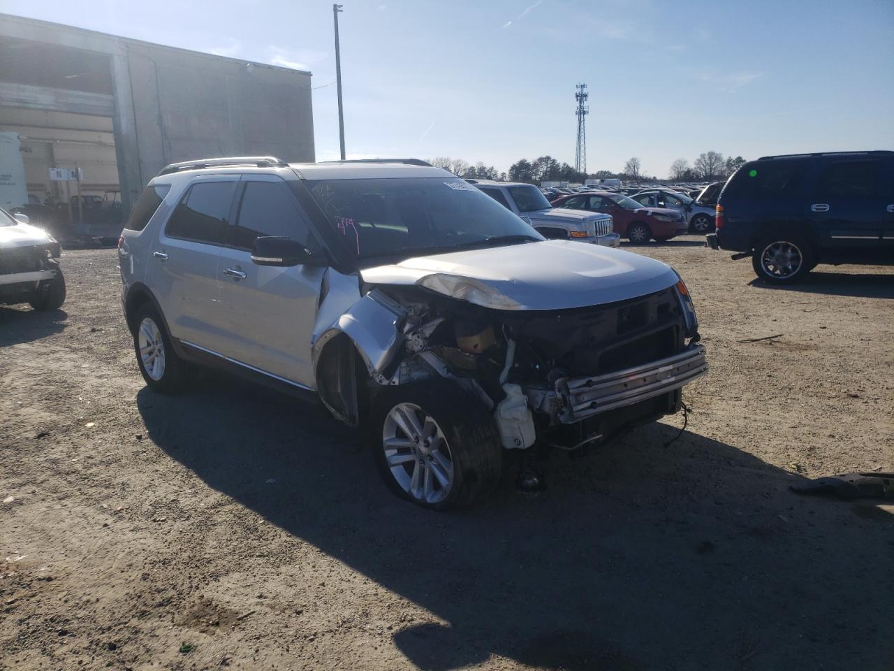 FORD EXPLORER X 2013 with VIN 1FM5K8D83DGC37329 - Photo from auction