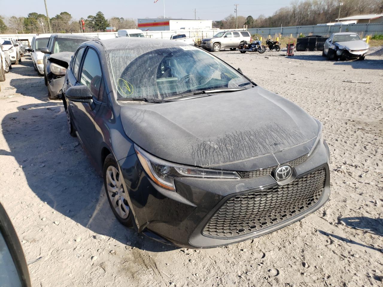 Photo 1 from auction – 2021 TOYOTA COROLLA LE with VIN 5YFEPMAEXMP172079