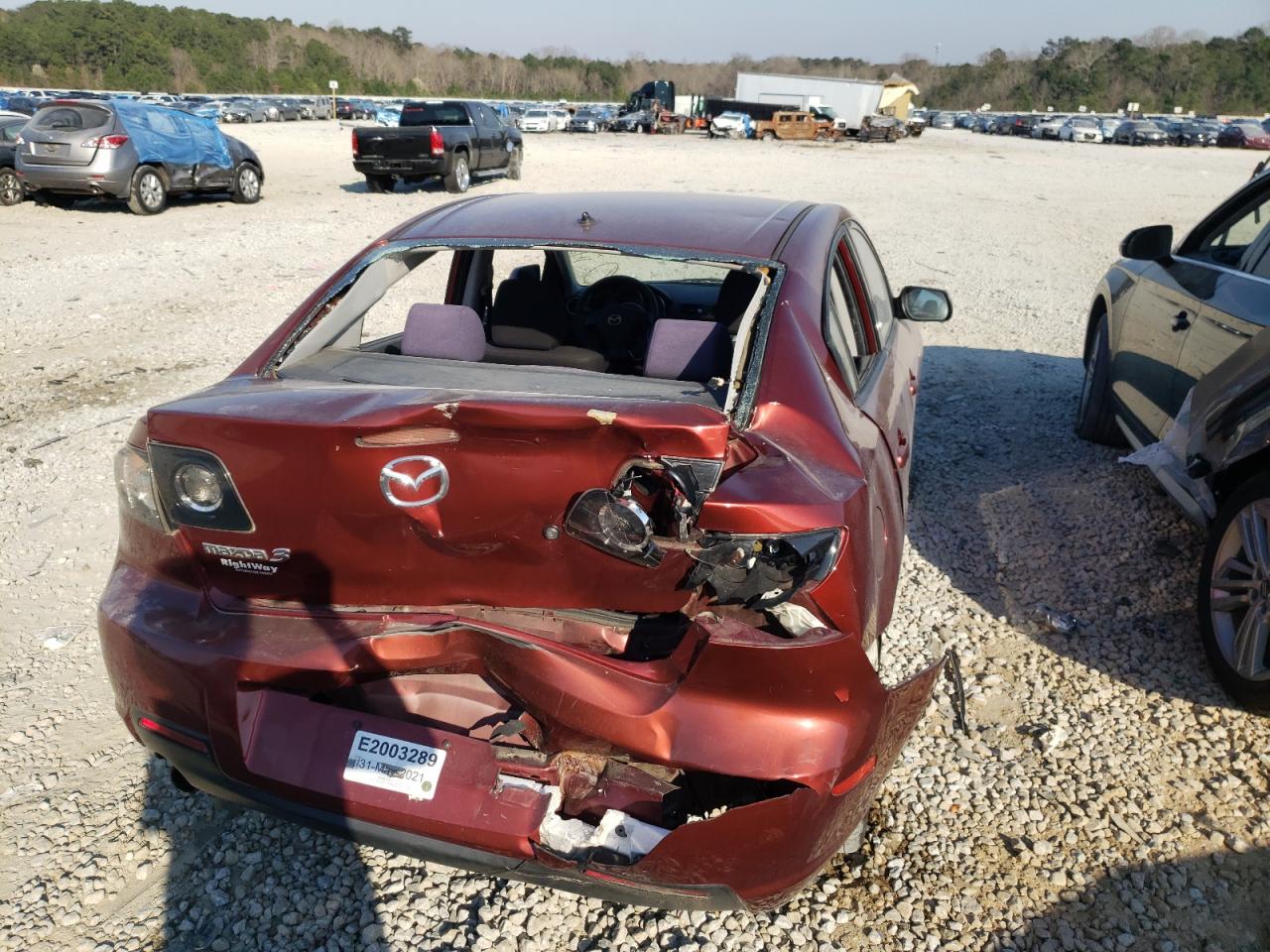 Photo 9 from auction – 2009 MAZDA 3 I with VIN JM1BK32F591187412