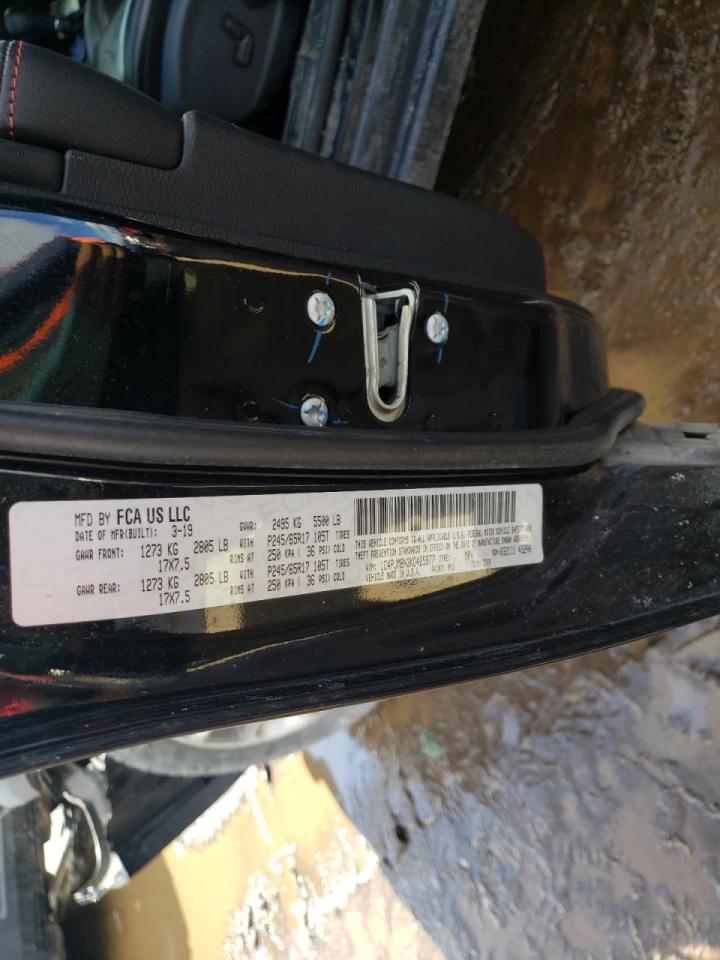 Photo 10 from auction – 2019 JEEP CHEROKEE with VIN 1C4PJMBN3KD425977