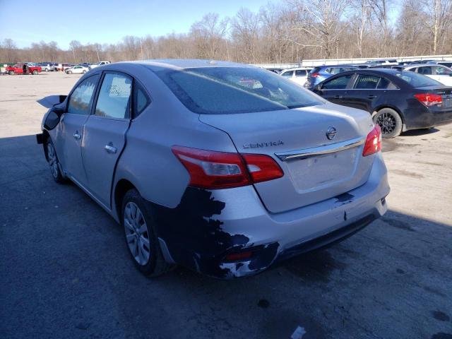 Photo 3 from auction – 2016 NISSAN SENTRA S with VIN 3N1AB7AP7GL680675