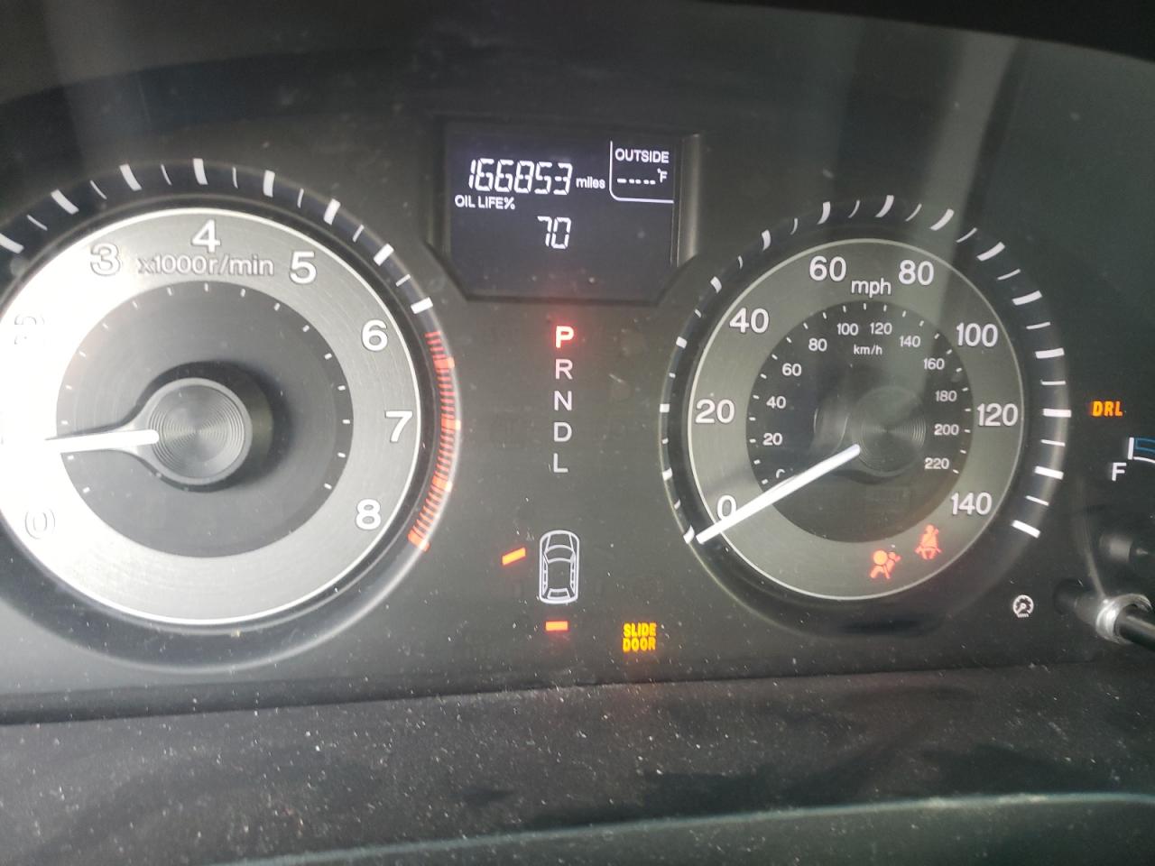Photo 8 from auction – 2012 HONDA ODYSSEY EX with VIN 5FNRL5H64CB050281