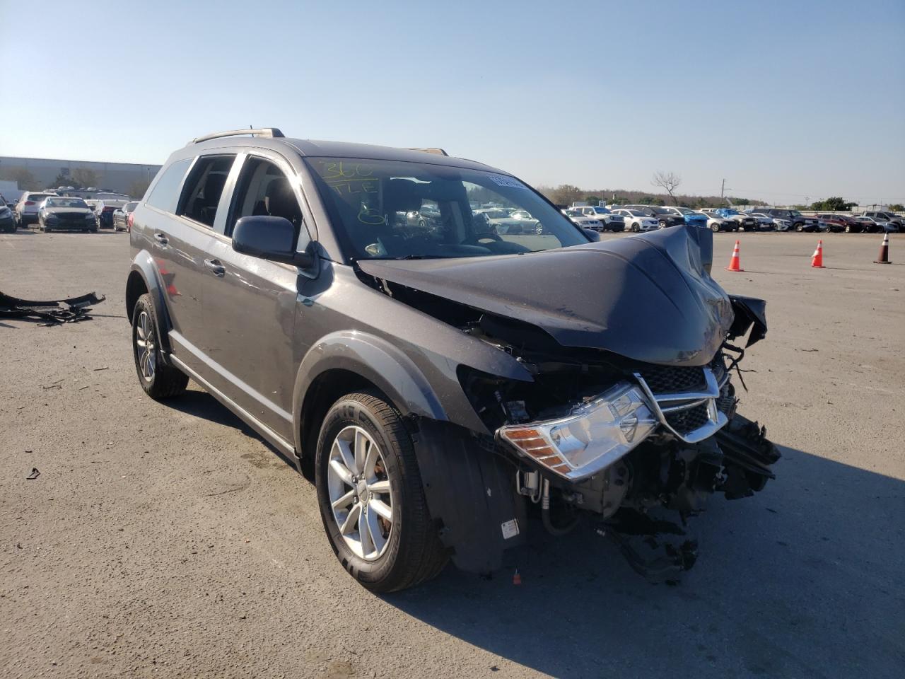 DODGE JOURNEY SX 2015 with VIN 3C4PDDBG4FT512702 - Photo from auction