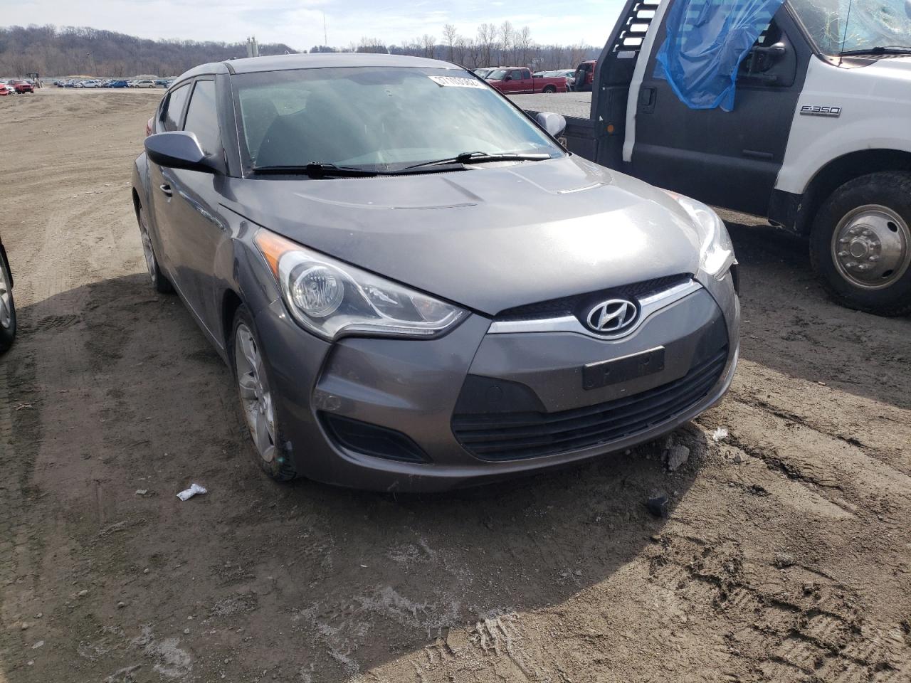 HYUNDAI VELOSTER 2015 with VIN KMHTC6AD3FU231979 - Photo from auction
