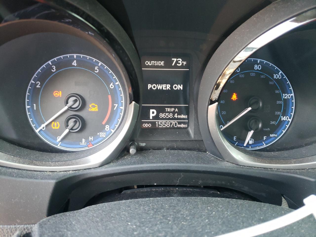 Photo 8 from auction – 2014 TOYOTA COROLLA L with VIN 2T1BURHE0EC093343