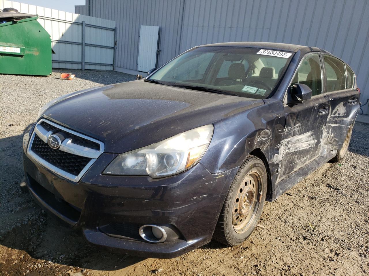 Photo 2 from auction – 2014 SUBARU LEGACY 2.5 with VIN 4S3BMBC61E3002189