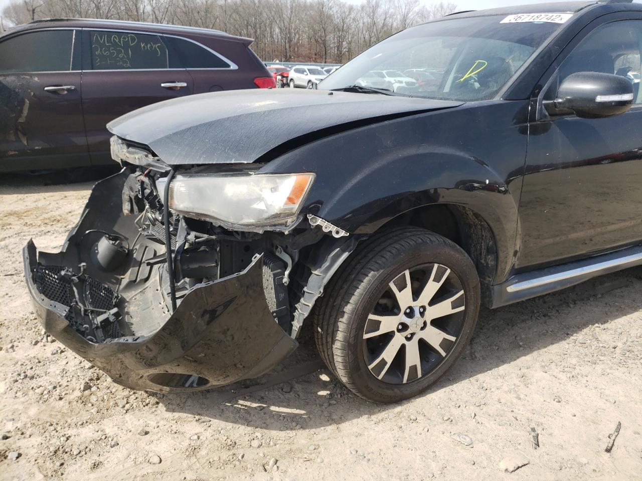 Photo 9 from auction – 2012 MITSUBISHI OUTLANDER with VIN JA4AS3AW0CU004673