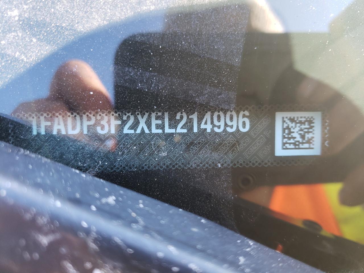 Photo 10 from auction – 2014 FORD FOCUS SE with VIN 1FADP3F2XEL214996