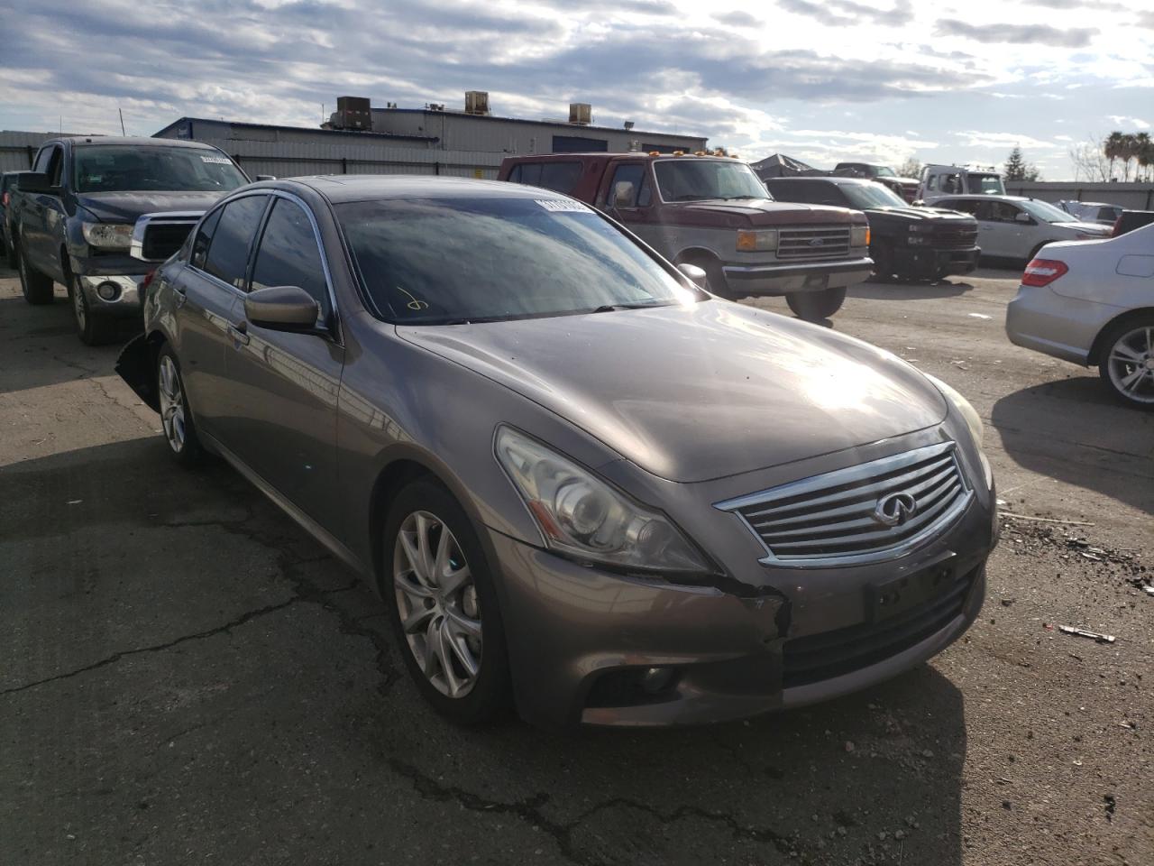 INFINITI G37 BASE 2012 with VIN JN1CV6AP2CM625092 - Photo from auction