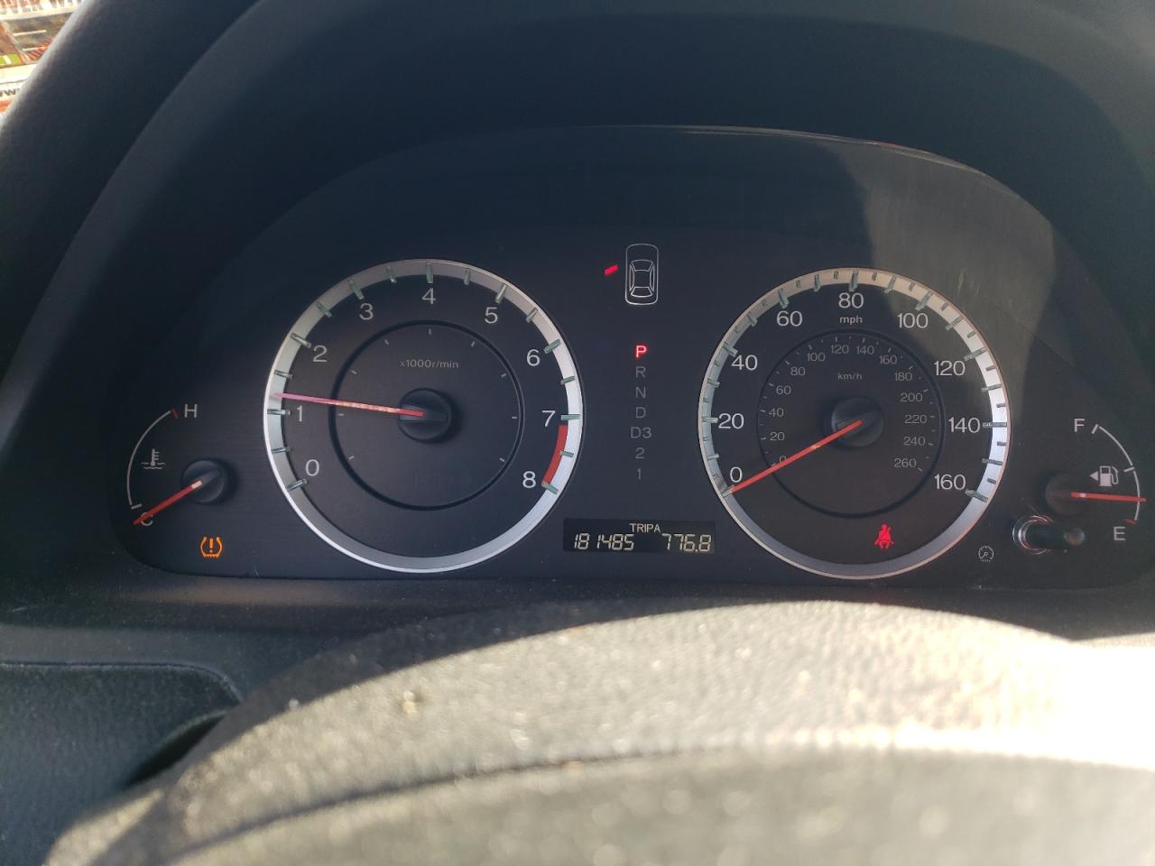 Photo 8 from auction – 2012 HONDA ACCORD EX with VIN 1HGCP2F71CA007368