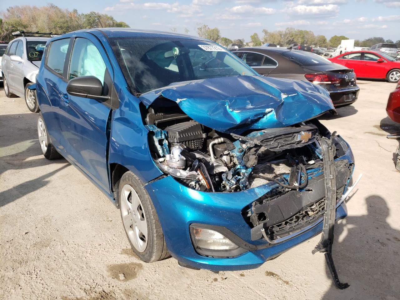 Photo 1 from auction – 2020 CHEVROLET SPARK LS with VIN KL8CB6SA5LC412717