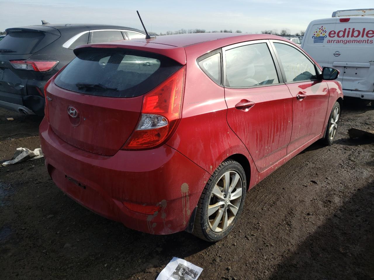 Photo 4 from auction – 2013 HYUNDAI ACCENT GLS with VIN KMHCU5AE5DU076459