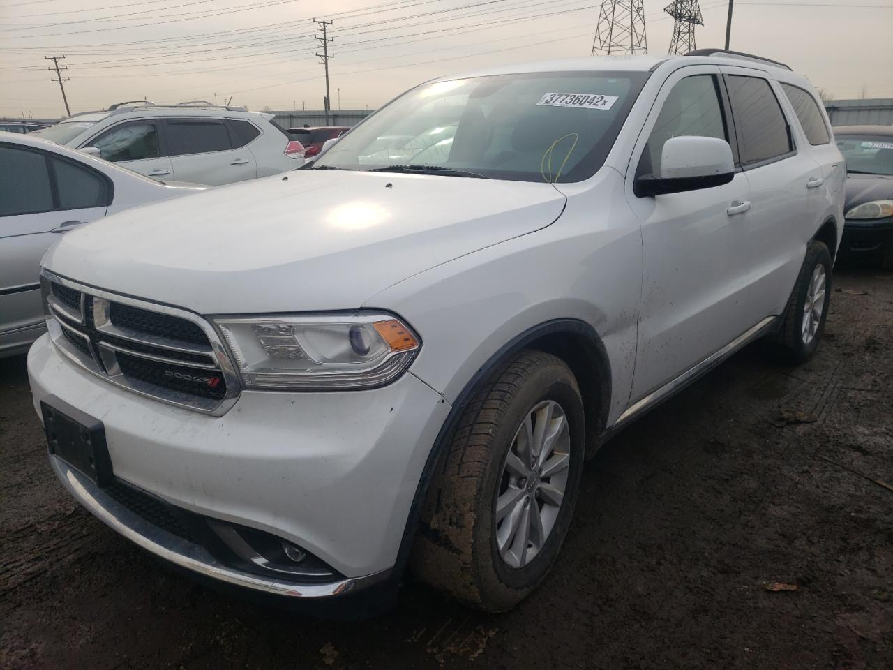 Photo 2 from auction – 2014 DODGE DURANGO SX with VIN 1C4RDJAG6EC514535