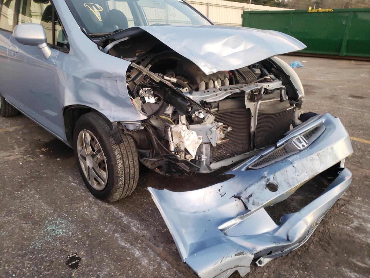 Photo 9 from auction – 2008 HONDA FIT with VIN JHMGD37428S011609