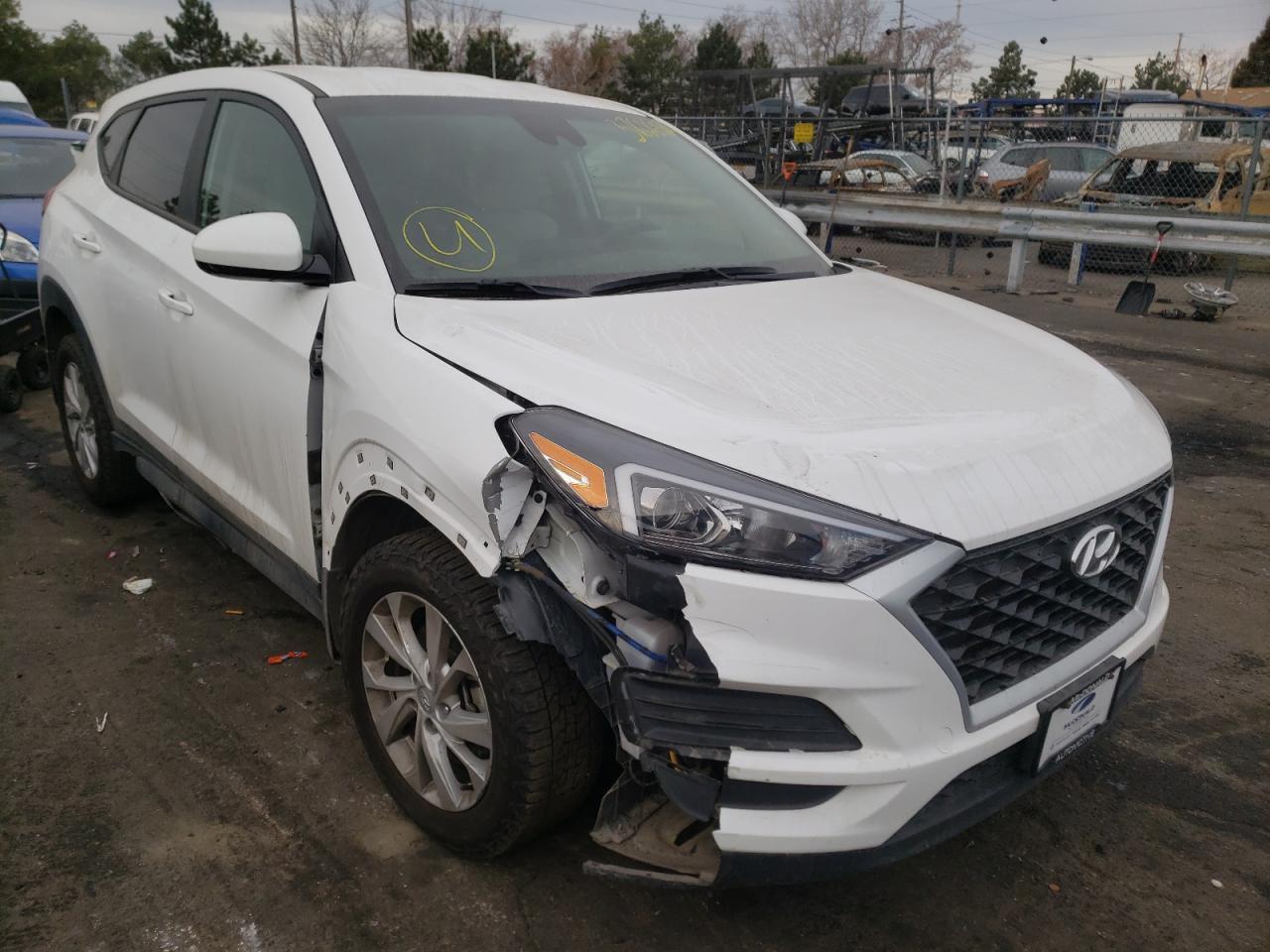 HYUNDAI TUCSON SE 2020 with VIN KM8J2CA49LU215337 - Photo from auction