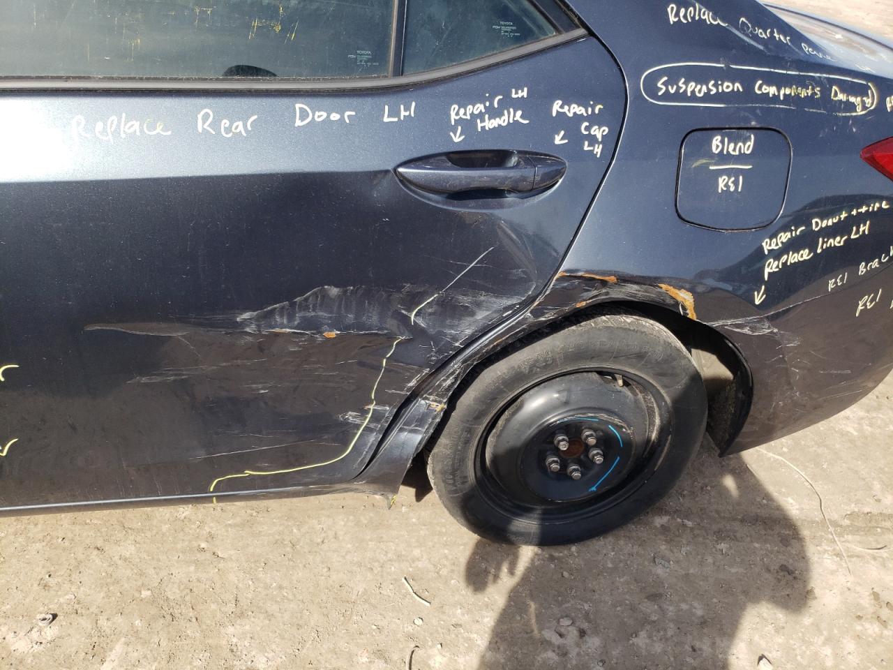 Photo 9 from auction – 2015 TOYOTA COROLLA L with VIN 2T1BURHE0FC346470