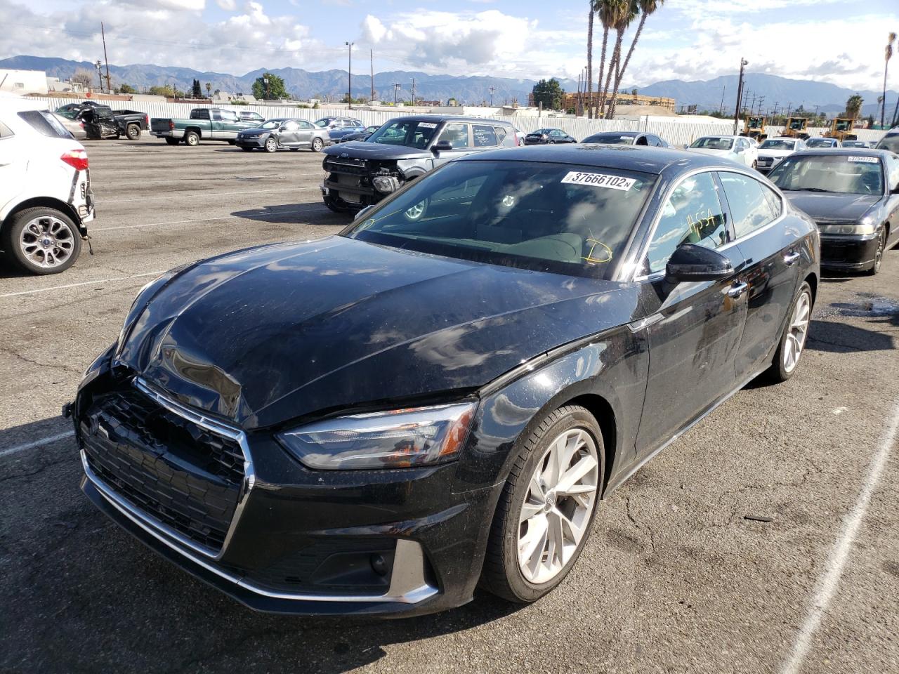 Photo 2 from auction – 2020 AUDI A5 PREMIUM with VIN WAUANCF56LA007282