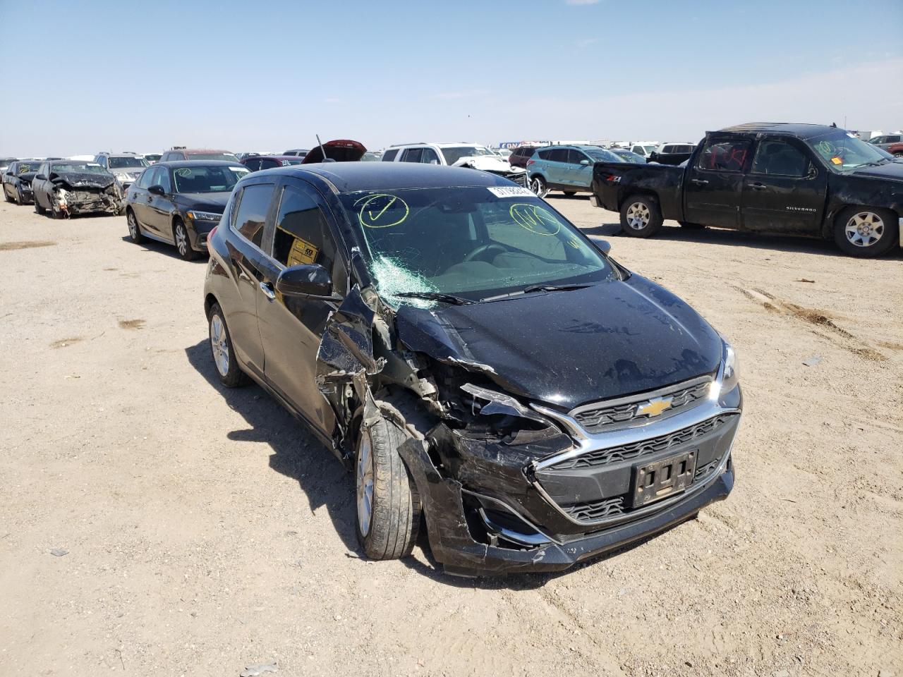 CHEVROLET SPARK 2LT 2019 with VIN KL8CF6SA7KC702587 - Photo from auction