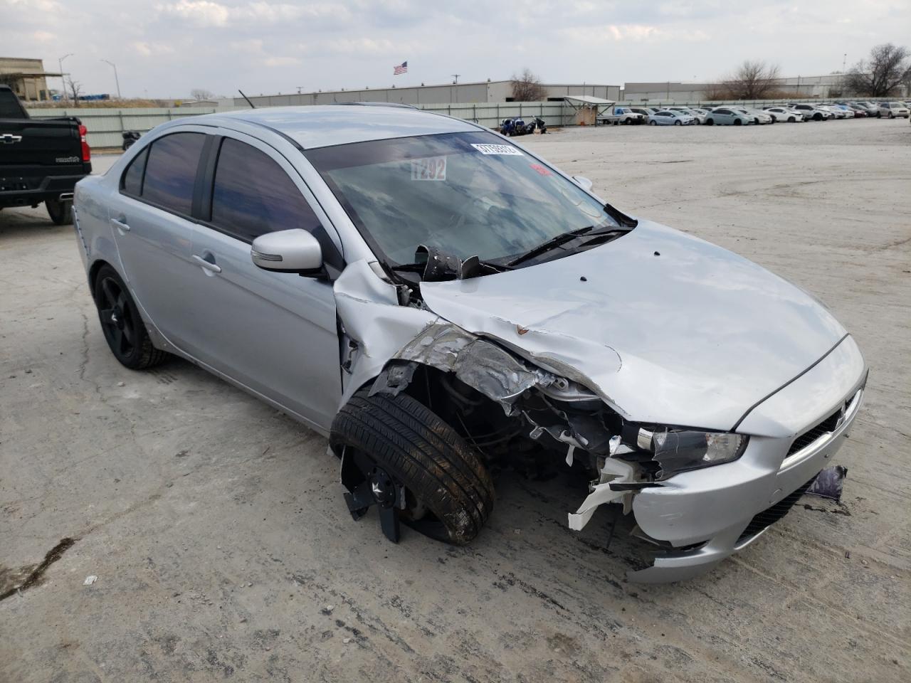 MITSUBISHI LANCER ES 2015 with VIN JA32U2FU5FU009196 - Photo from auction