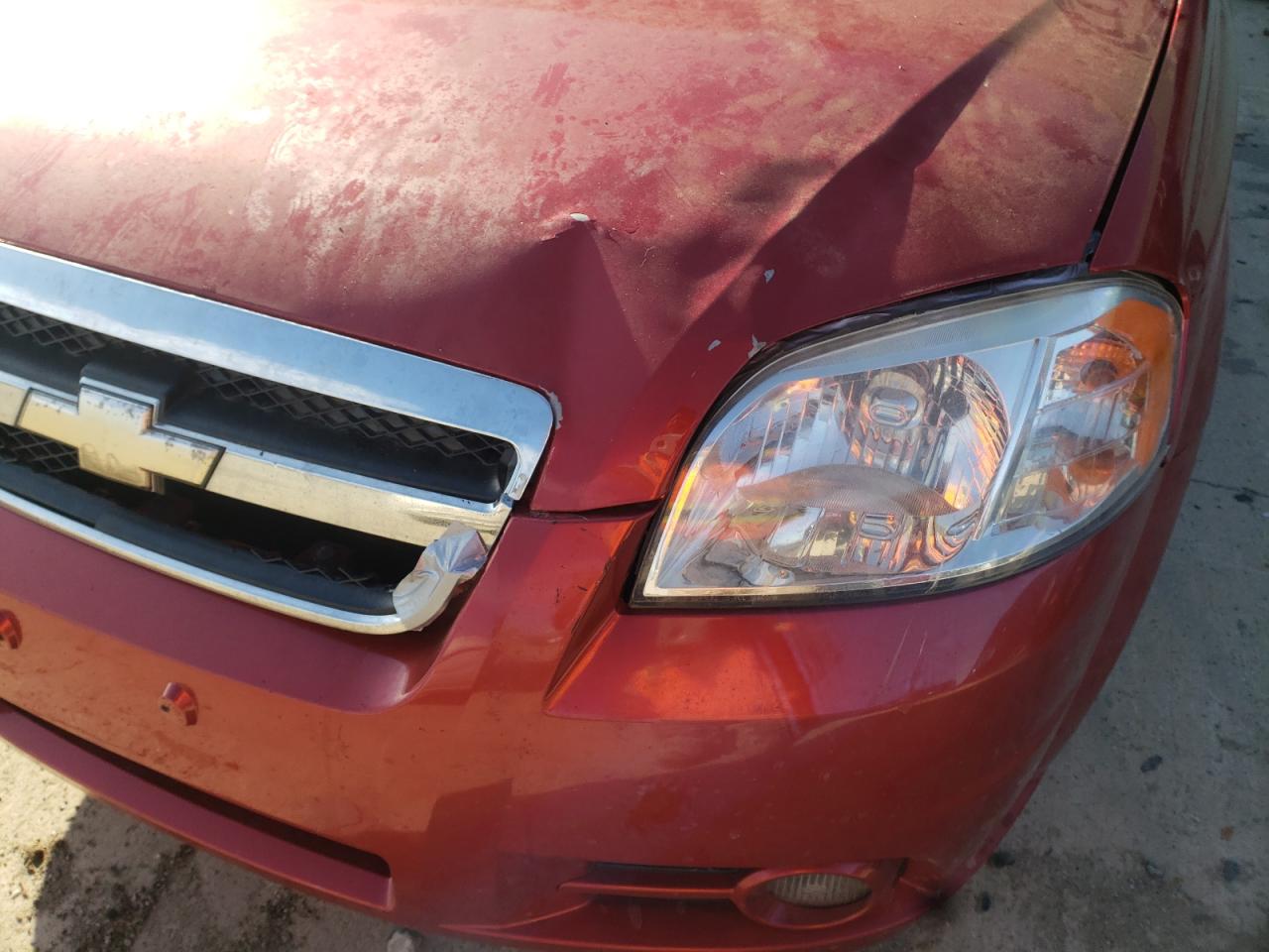 Photo 9 from auction – 2010 CHEVROLET AVEO LT with VIN KL1TG5DE8AB131640