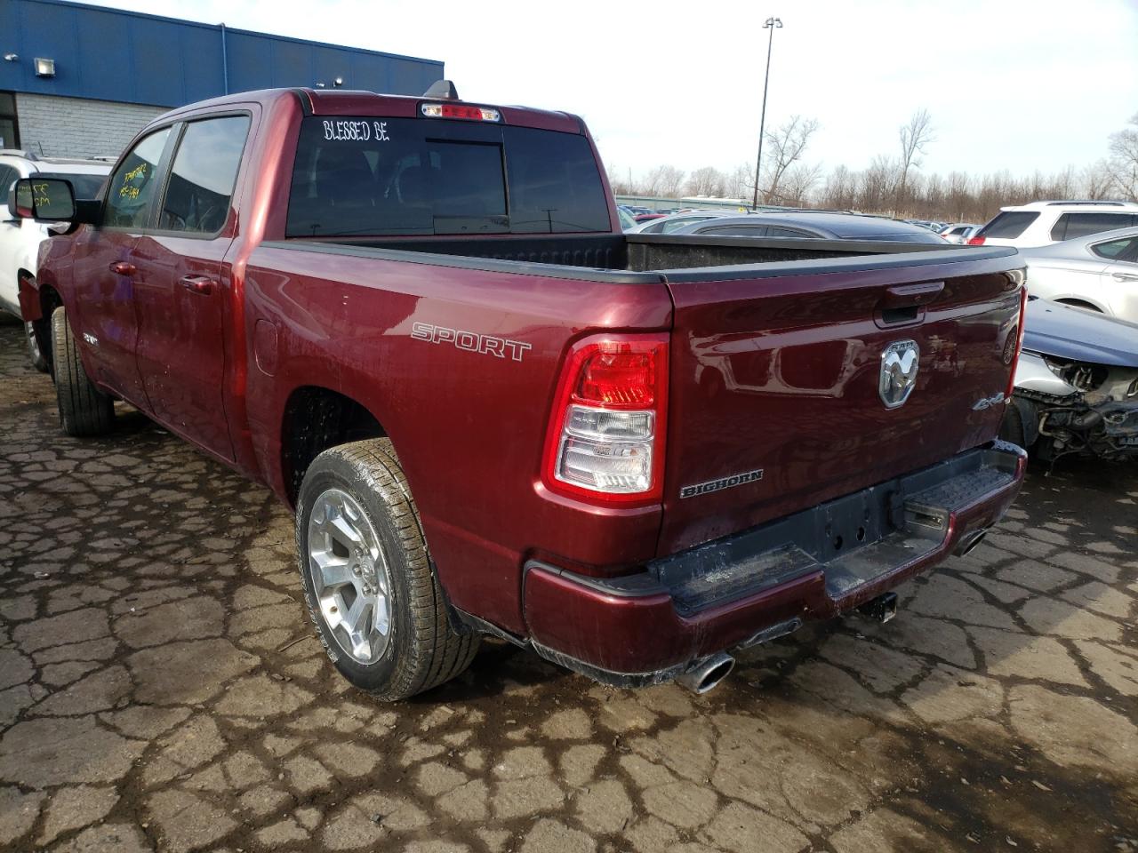Photo 3 from auction – 2021 RAM 1500 BIG H with VIN 1C6SRFFT8MN791235
