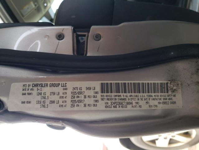 Photo 10 from auction – 2012 DODGE JOURNEY SX with VIN 3C4PDCBG6CT180946