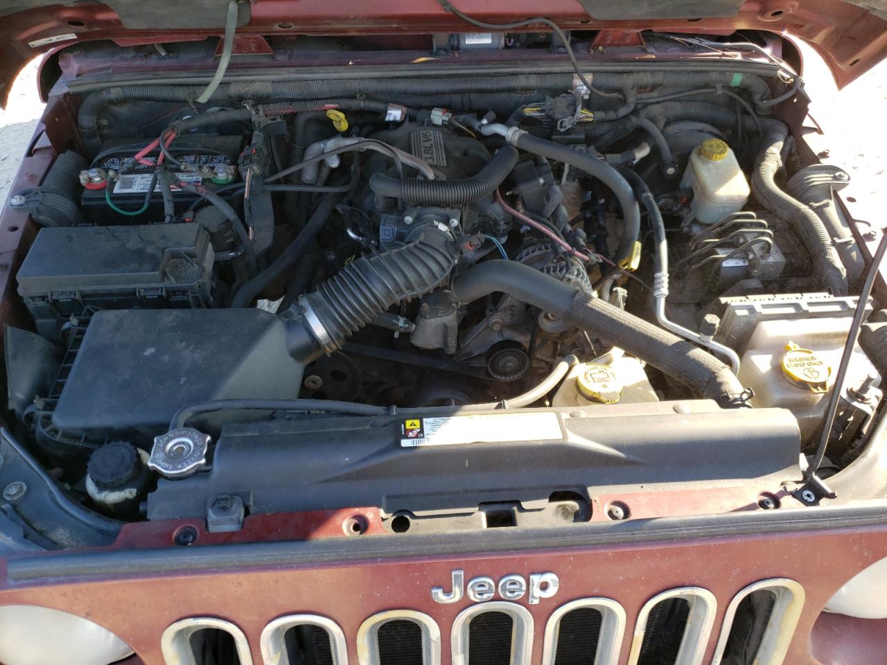 Photo 7 from auction – 2008 JEEP WRANGLER U with VIN 1J8GB59148L554260