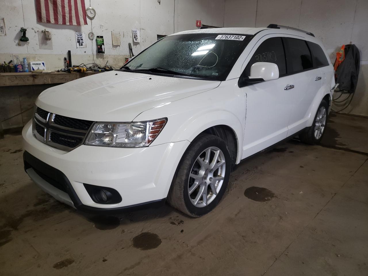Photo 2 from auction – 2012 DODGE JOURNEY CR with VIN 3C4PDCDG5CT147627