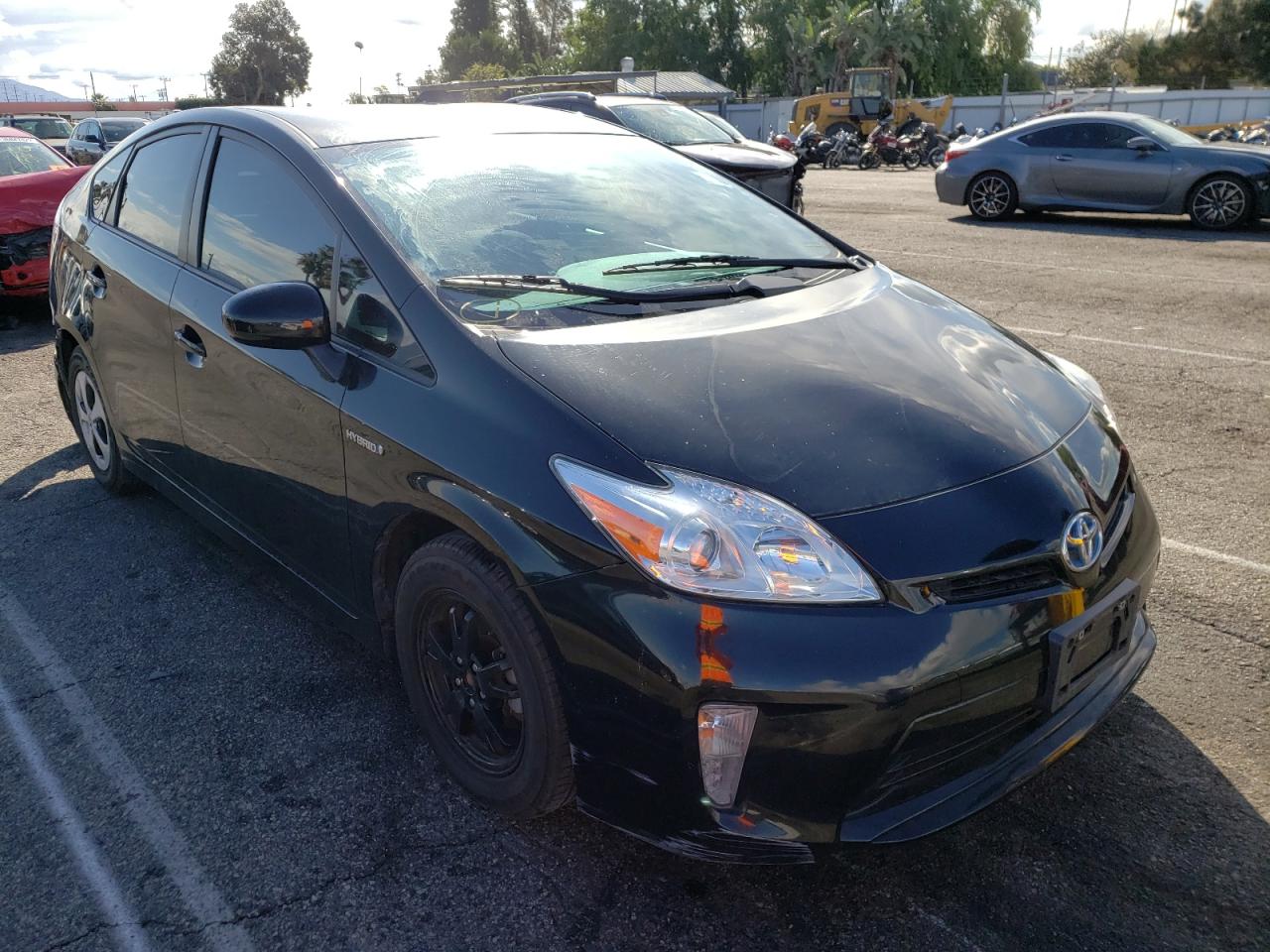 TOYOTA PRIUS 2014 with VIN JTDKN3DU7E0373665 - Photo from auction