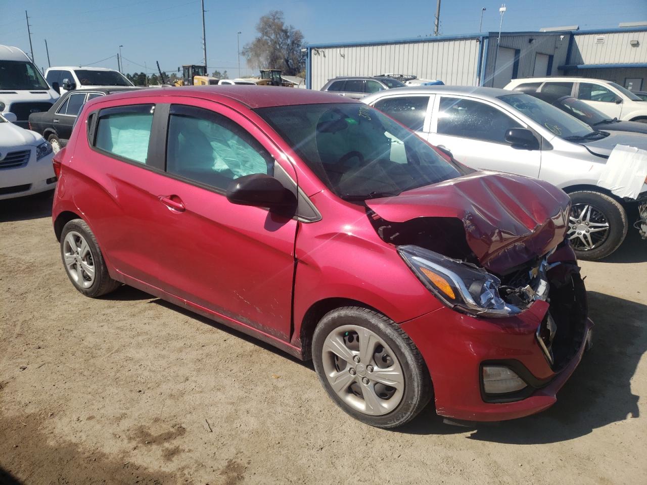 CHEVROLET SPARK LS 2020 with VIN KL8CB6SA2LC406311 - Photo from auction