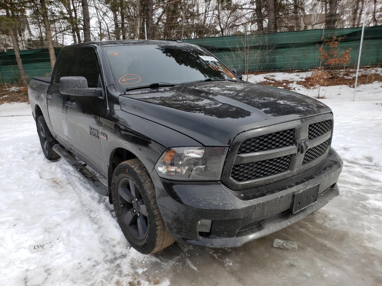 RAM 1500 ST 2017 with VIN 3C6RR7KT6HG742933 - Photo from auction
